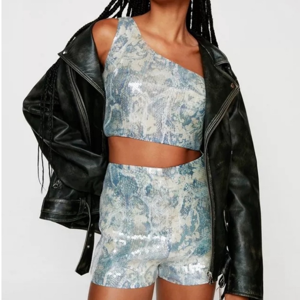 Nasty gal two piece set size 10